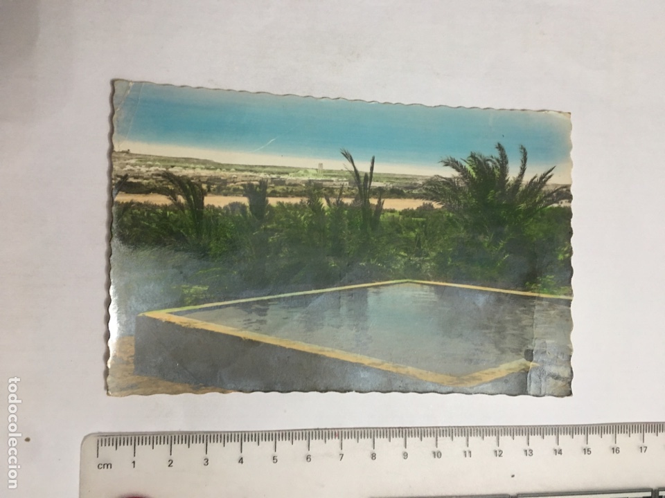 Postales: POSTAL. AAIUN. SAHARA ESPA&Ntilde;OL. VISTA GENERAL. FOTO A. DE PORRAS. H. 1960?