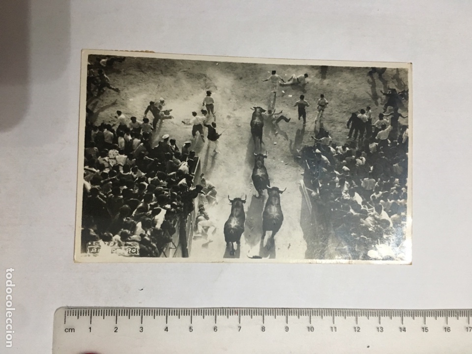 Postales: TOROS. ENTRADA DE. FOTO BALDOMERO. H. 1950?