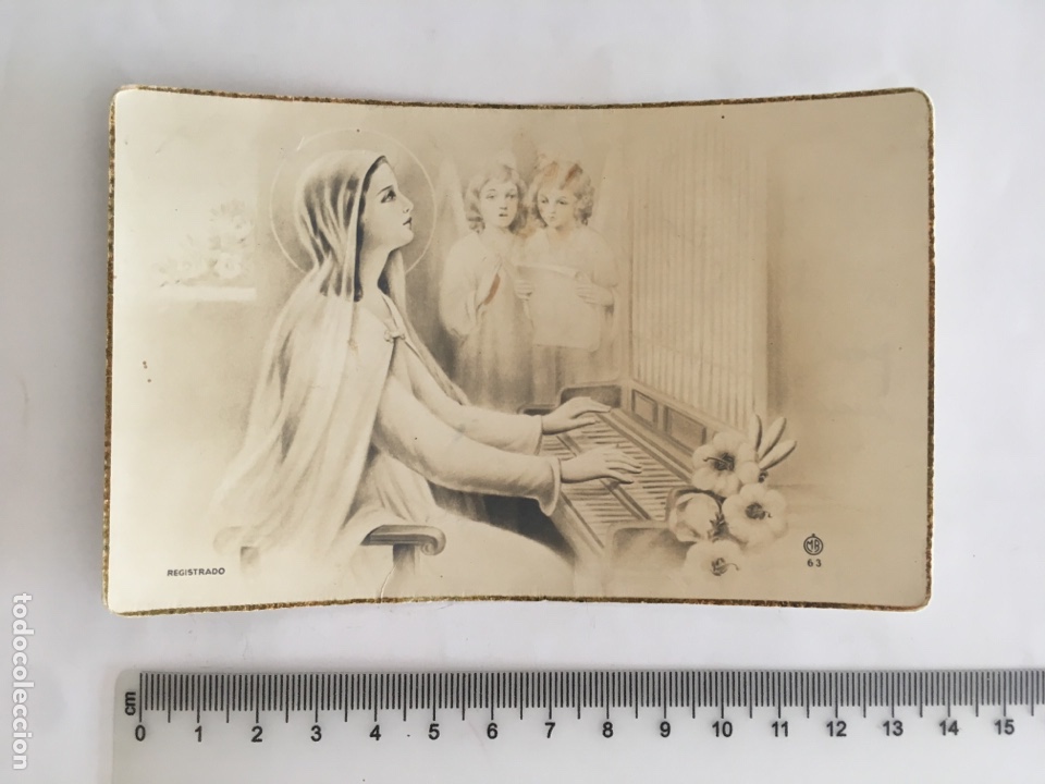 Postales: ESTAMPA POSTAL. SANTA CECILIA. MB. H. 1940?