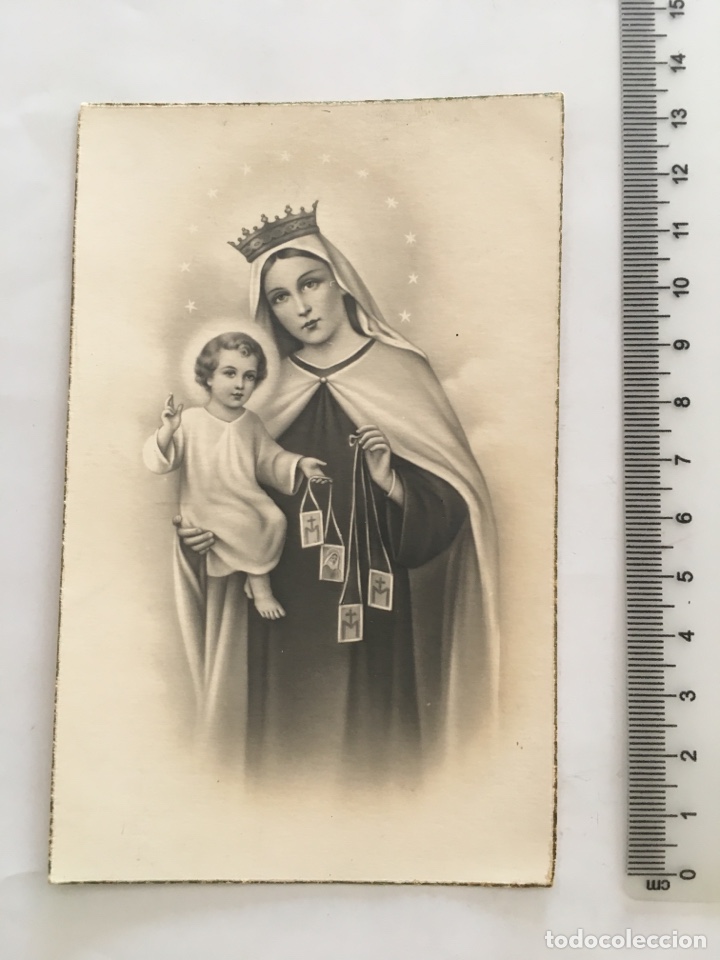 Postales: ESTAMPA POSTAL. NTRA. SRA. DEL CARMEN. EL ANCLA LT. 1024. H 1945?