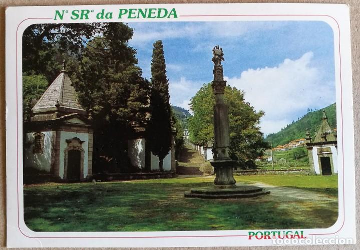 Postales: TARJETA POSTAL POSTALES PUBLICIDAD SANTUARIO DA PENEDA PORTUGAL LARGO DO PORTICO NICOR