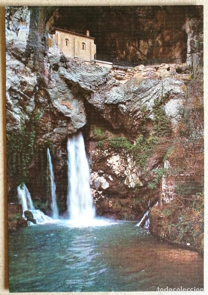 Postais: TARJETA POSTAL POSTALES PUBLICIDAD SANTUARIO DE COVADONGA LA SANTINA PRINCIPADO DE ASTURIAS