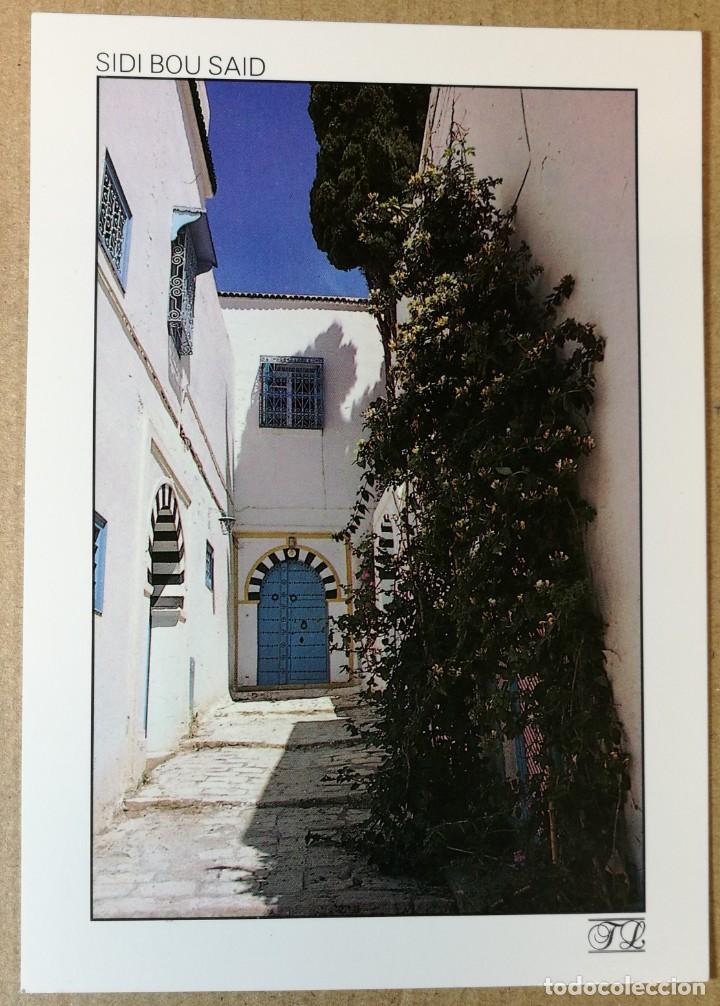 Postcards: TARJETA POSTAL POSTALES PUBLICIDAD SIDI BOU SAID TUNEZ