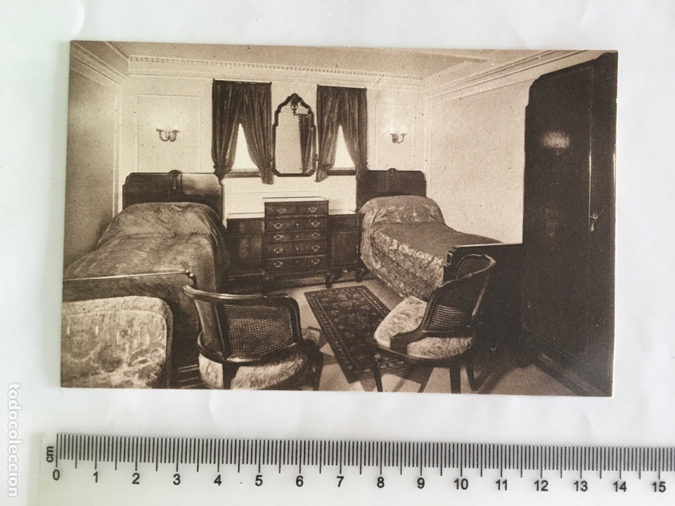 Postcards: POSTAL. C&Iacute;A. TRANSMEDITERRANEA. CIUDAD DE ALICANTE. DEPARTAMENTO DE LORETO LUJO. H. 1960?