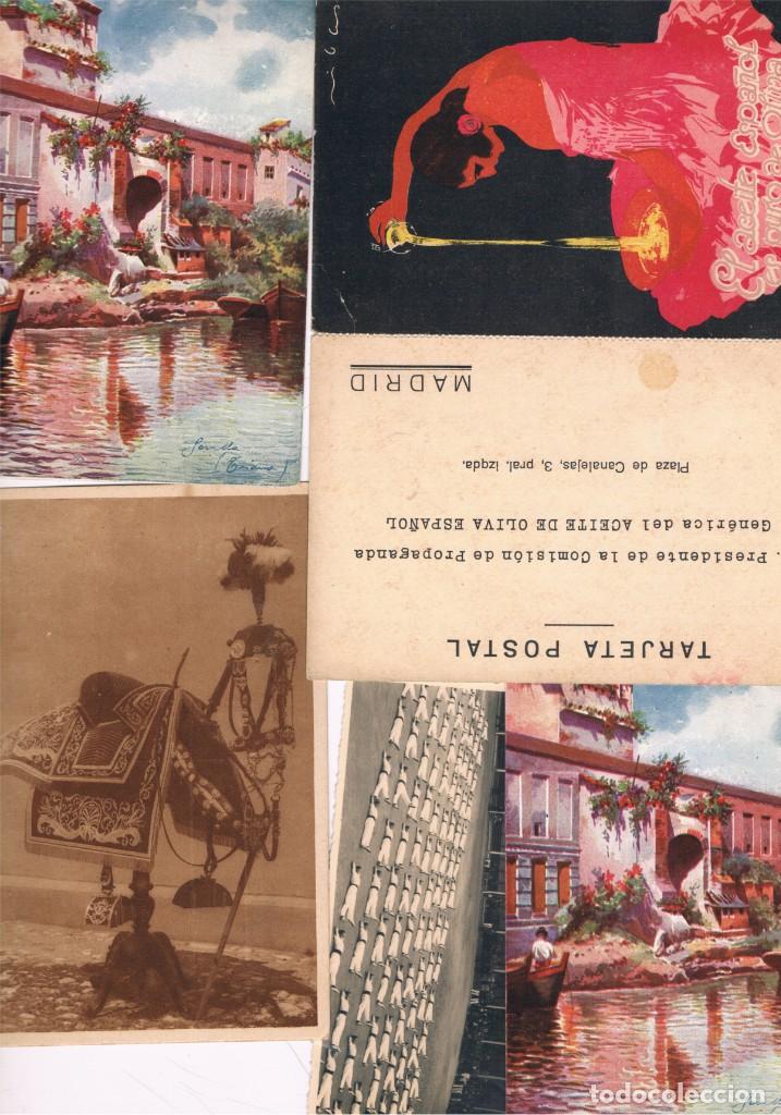 Postales: Conjunto de 5 Postales de diferentes paises