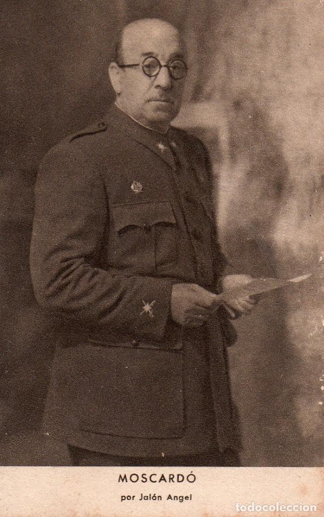 Postales: Postal militar moscardo