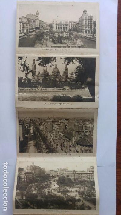 Postales: ZARAGOZA 10 ANTIGUAS TARJETAS POSTALES - Foto 2