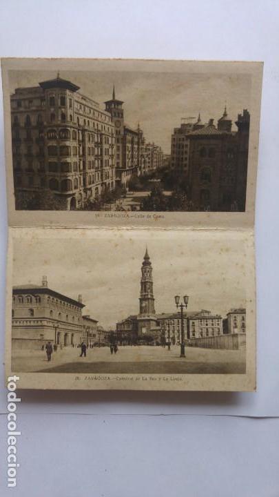 Postales: ZARAGOZA 10 ANTIGUAS TARJETAS POSTALES - Foto 3