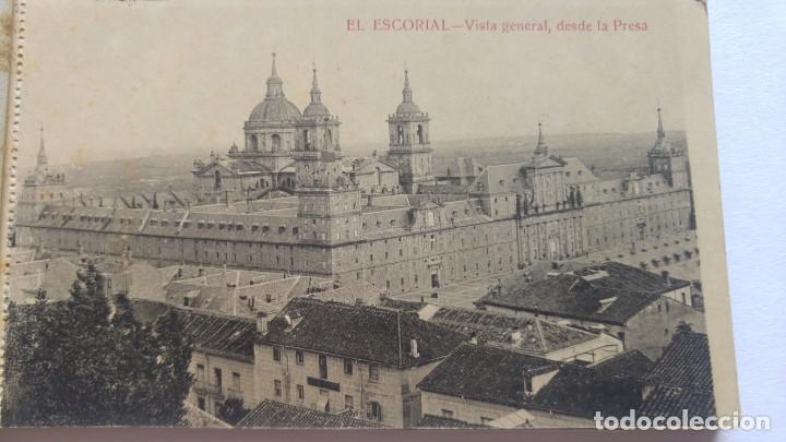 Postales: EL ESCORIAL 8 ANTIGUAS TARJETAS POSTALES - Foto 1