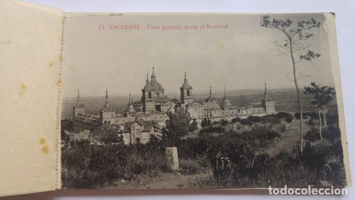 Postales: EL ESCORIAL 8 ANTIGUAS TARJETAS POSTALES - Foto 2
