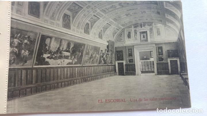 Postales: EL ESCORIAL 8 ANTIGUAS TARJETAS POSTALES - Foto 8
