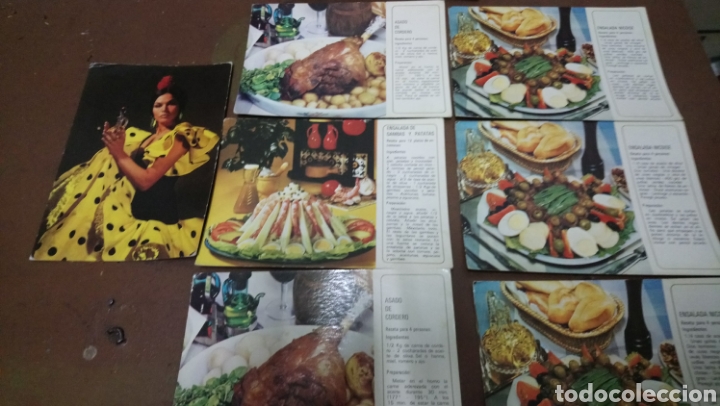 Postales: Lote de 7 postales de aceite de oliva es el mejor