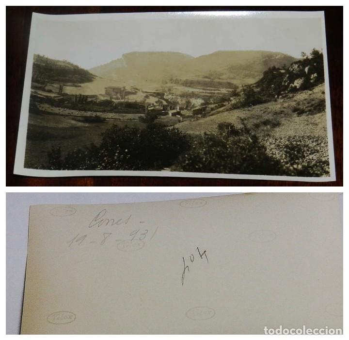 Postales: FOTOGRAFIA DE ALGUN PUEBLO ESPA&Ntilde;OL, POSIBLEMENTE EN NAVARRA, REVERSO ESCRITO PERO NO ESTAMOS SEGUROS