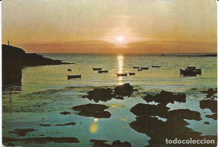 Cartes Postales: [POSTAL] Recuerdo de Espa&ntilde;a. Puesta de Sol (sin circular)