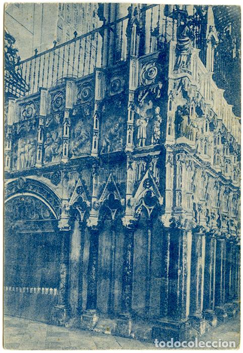 Postales: Interior catedral sin identificar. Grafos - Madrid. Sin circular - Foto 1