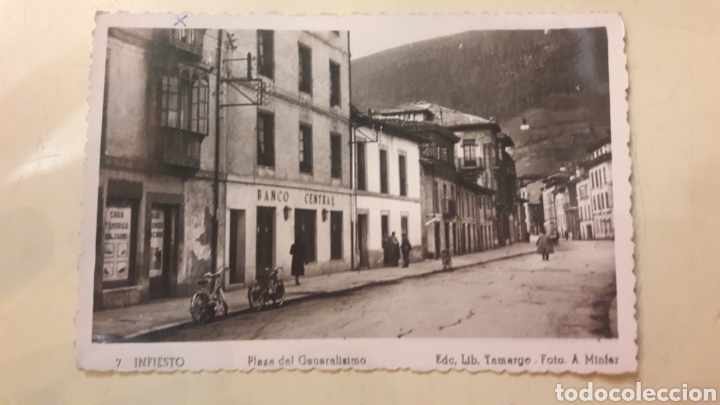 Postales: Infiesto plaza generalisimo - Foto 1