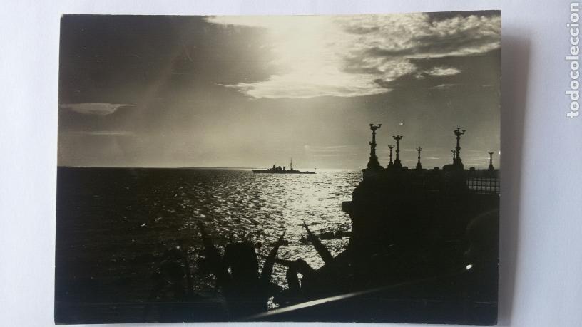 Cartes Postales: Postal fotogr&aacute;fica. Rotalfoto Milano.Vera fotograf&iacute;a. El mar con un barco