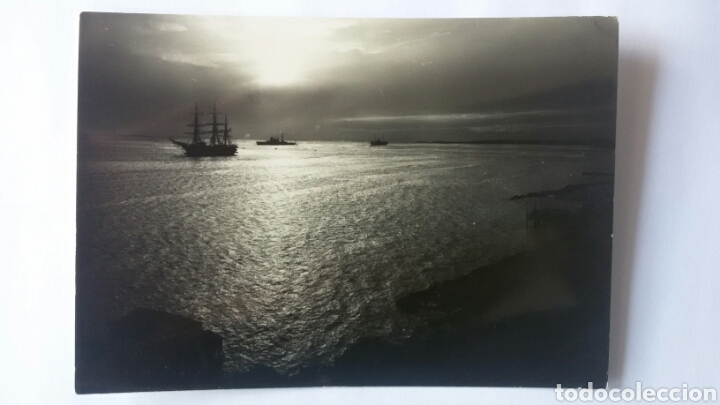 Cartes Postales: Postal fotogr&aacute;fica. Rotalfoto Milano.Vera fotograf&iacute;a. El mar con un barco