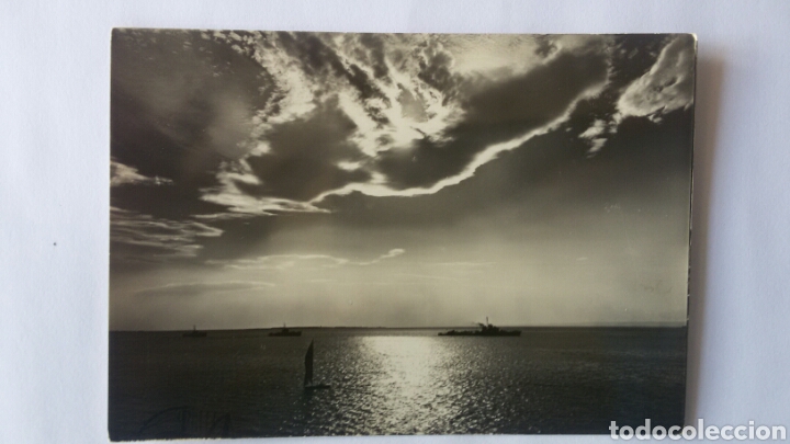 Cartes Postales: Postal fotogr&aacute;fica. Rotalfoto Milano.Vera fotograf&iacute;a. El mar con un barco