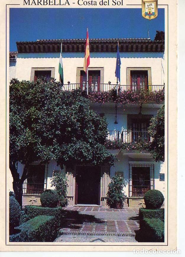 Postales: POSTAL DE MARBELLA-MALAGA-AYUNTAMIENTO - Foto 1