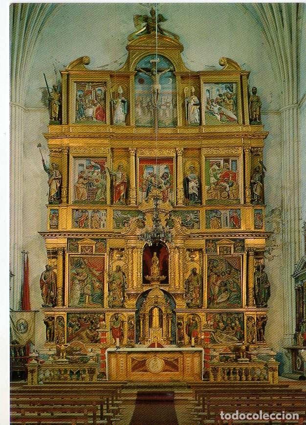 Postales: POSTAL DE CALATA&Ntilde;AZOR-SORIA-RETABLO - Foto 1