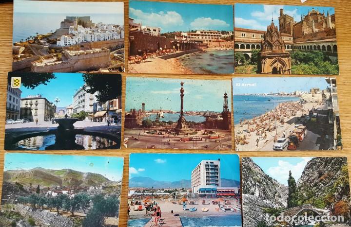 Cartoline: 22 POSTALES A&Ntilde;OS 60-70