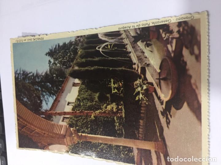 Postales: GRANADA. GENERALIFE. PATIO DE LA ACEQUIA. - Foto 1