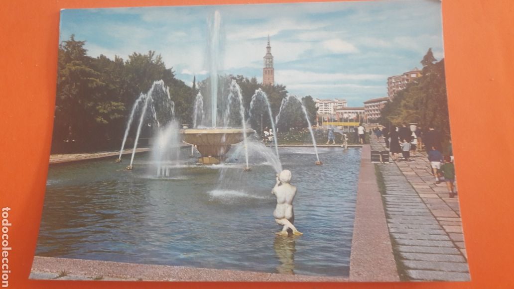 Postales: Concurso La Tarde Postal Zaragoza parque de Primo Rivera - Foto 1