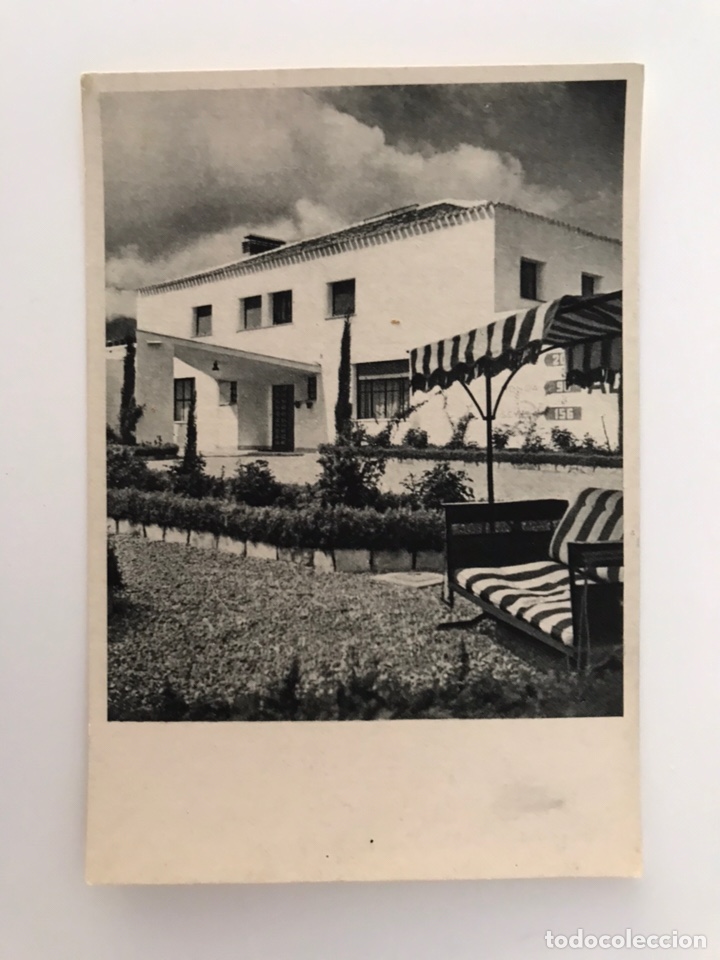 Postales: ALBERGUES DE CARRETERAS. Postal Espa&ntilde;ola. Edita: DGT (h.1950?) ESCRITA (3)