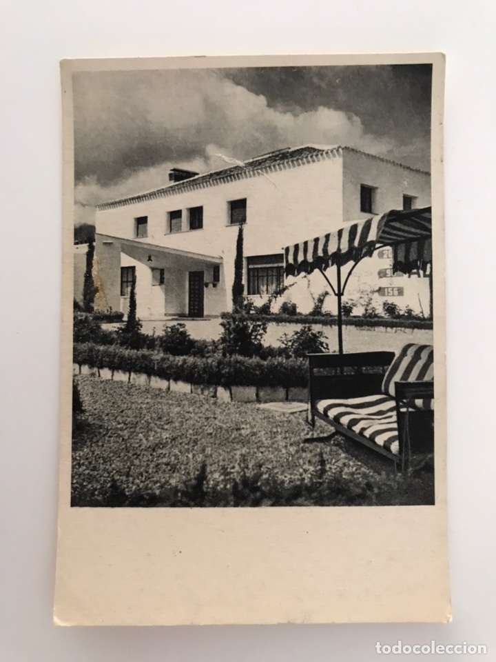 Postales: ALBERGUES DE CARRETERAS. Postal Espa&ntilde;ola. Edita: DGT (h.1950?) ESCRITA (4)