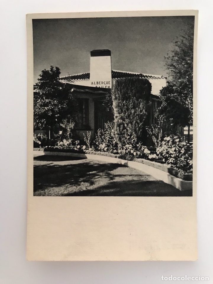 Postales: ALBERGUES DE CARRETERAS. BAILEN Postal Espa&ntilde;ola. Edita: DGT (h.1950?) ESCRITA