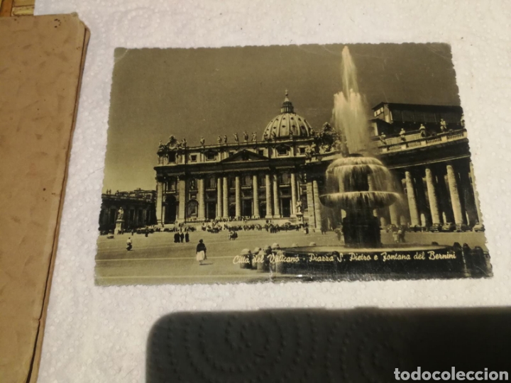 Postales: Postal antigua citta del Vaticano 1956