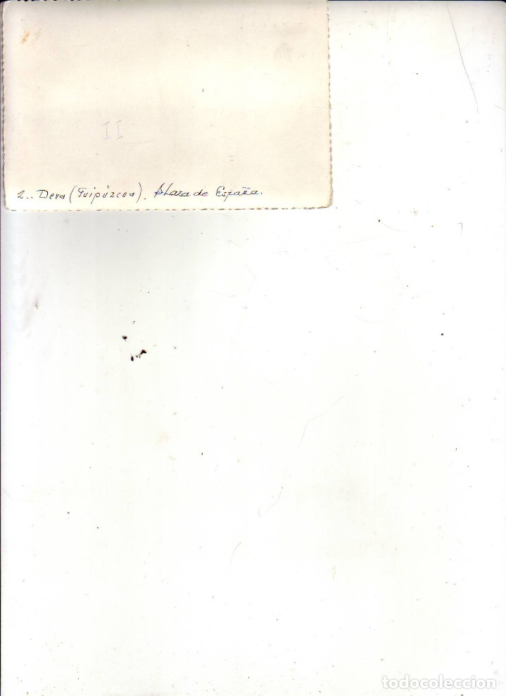 Postales: GUIPUZCOA - DEVA PLAZA DE ESPA&Ntilde;A - Foto 2