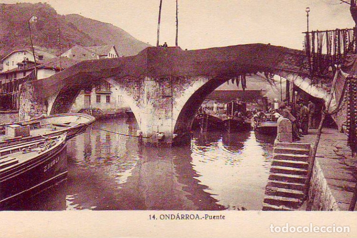 Postales: ONDARROA- PUENTE