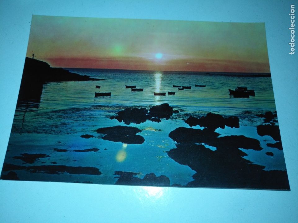 Cartoline: REF: ROSAR - HAGA SUS OFERTAS , POSTAL POSTALES SIN REVISAR - recuerdo de Espa&ntilde;a puesta de sol