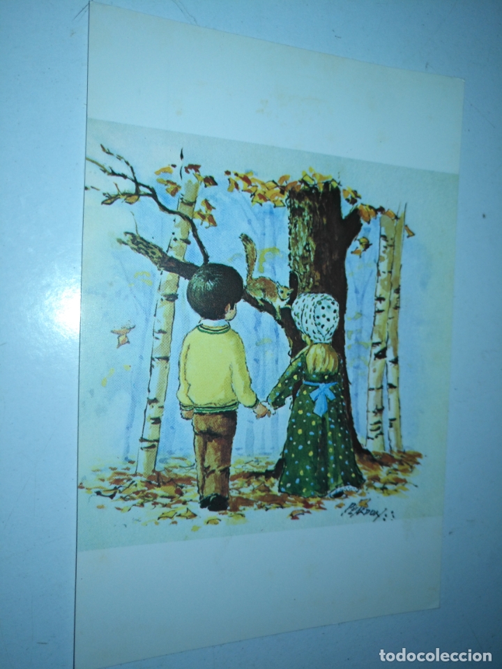 Cartoline: REF: ROSAR - HAGA SUS OFERTAS , POSTAL POSTALES SIN REVISAR - pintado con la boca peard&oacute;n