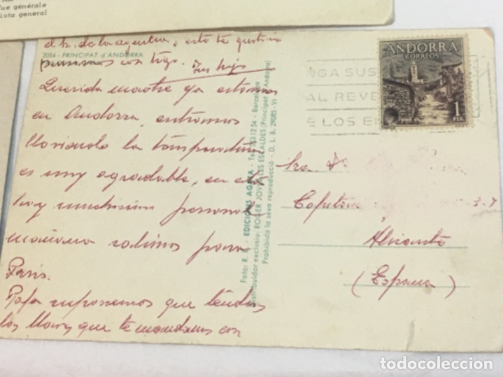 Postales: Lote colecci&oacute;n Postal Original Andorra - Foto 5