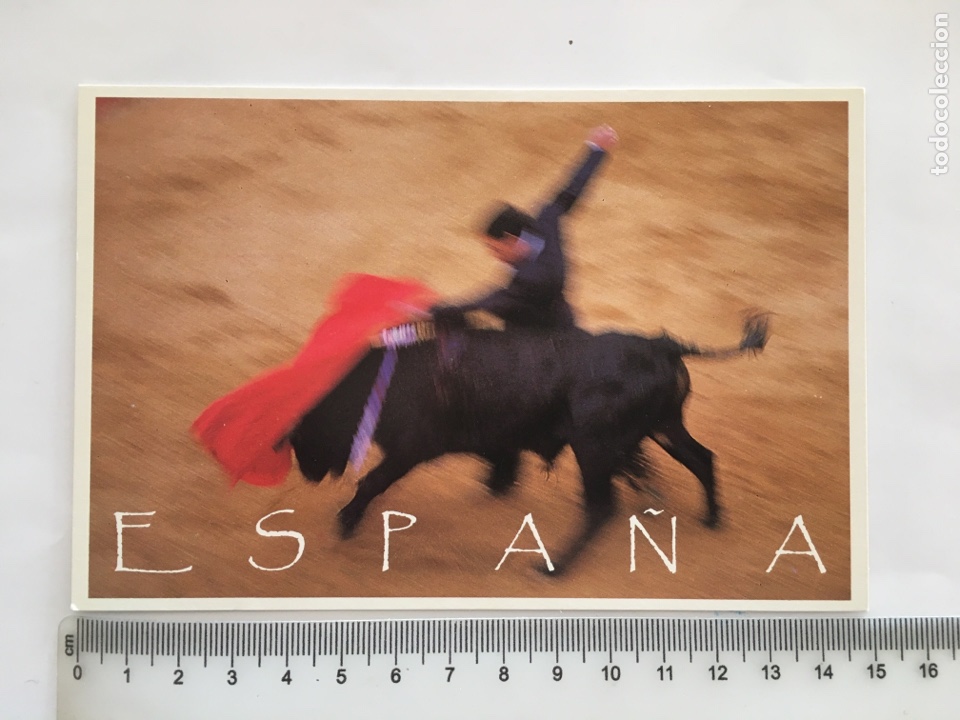 Cartoline: POSTAL. TOROS. ESPA&Ntilde;A. FOTO RICARDO MURAD. H. 1985?.