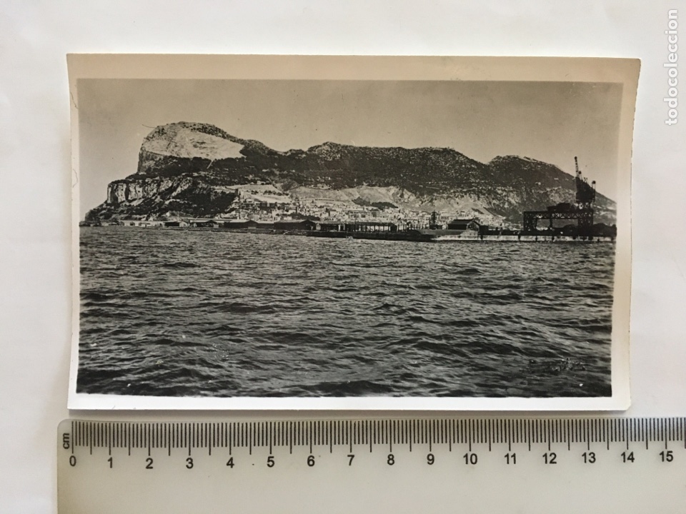 Cartoline: FOTO-POSTAL. PE&Ntilde;&Oacute;N DE GIBRALTAR. H. 1960?.