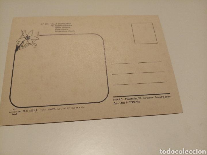 Postales: Valls de Andorra - Foto 2