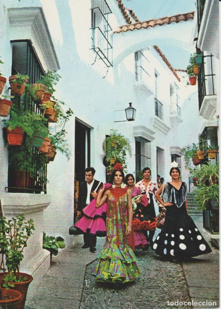 Cartoline: (445) ESCENA TIPICA ANDALUZA. GRUPO DE BAILE ANDALUZ ... SIN CIRCULAR