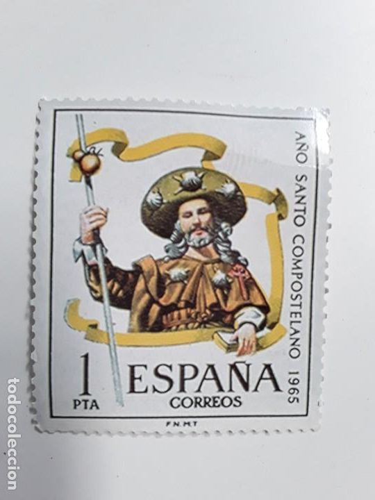 Cartoline: Postal rara de a&ntilde;o santo compostelano 1965 Espa&ntilde;a xacobeo 2004