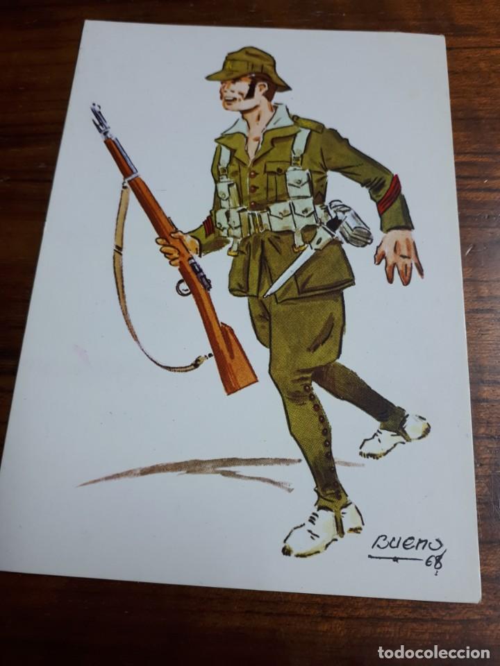 Postales: Uniformes legionarios - Foto 1