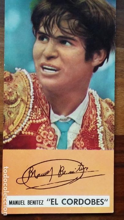 Postales: MANUEL BENITEZ, EL CORDOBES 1962 - Foto 1