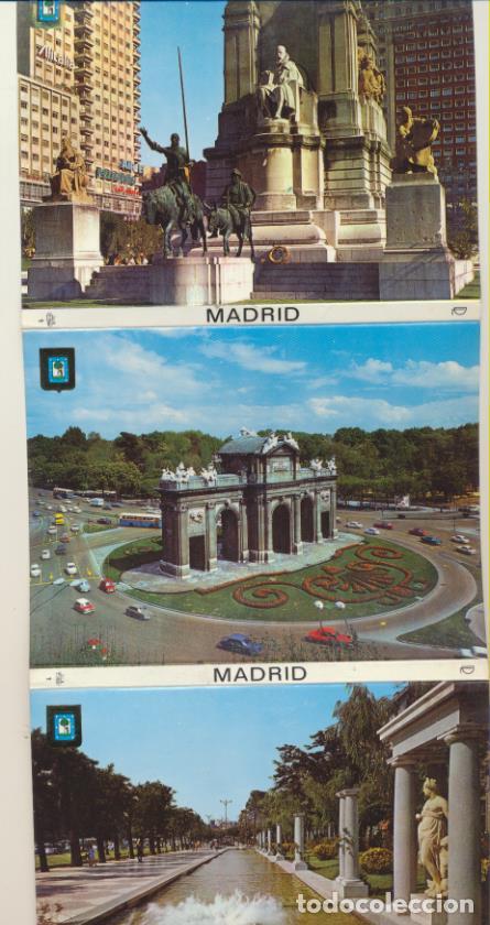 Postales: Madrid. 10 postales en acorde&oacute;n - Foto 1