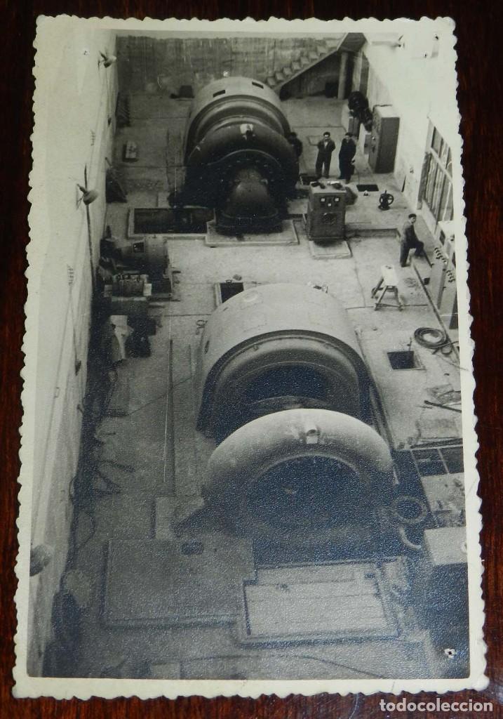 Postcards: FOTO POSTAL DE LUGAR NO LOCALIZADO, PARECEN LAS TURBINAS DE UNA CENTRAL HIDRAULICA, NO CIRCULADA.