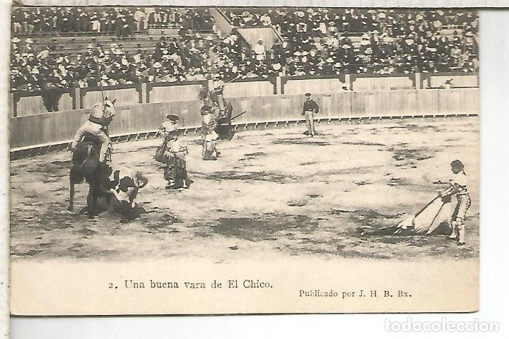 Postcards: TOROS TORERO DORSO SIN DIVIDIR