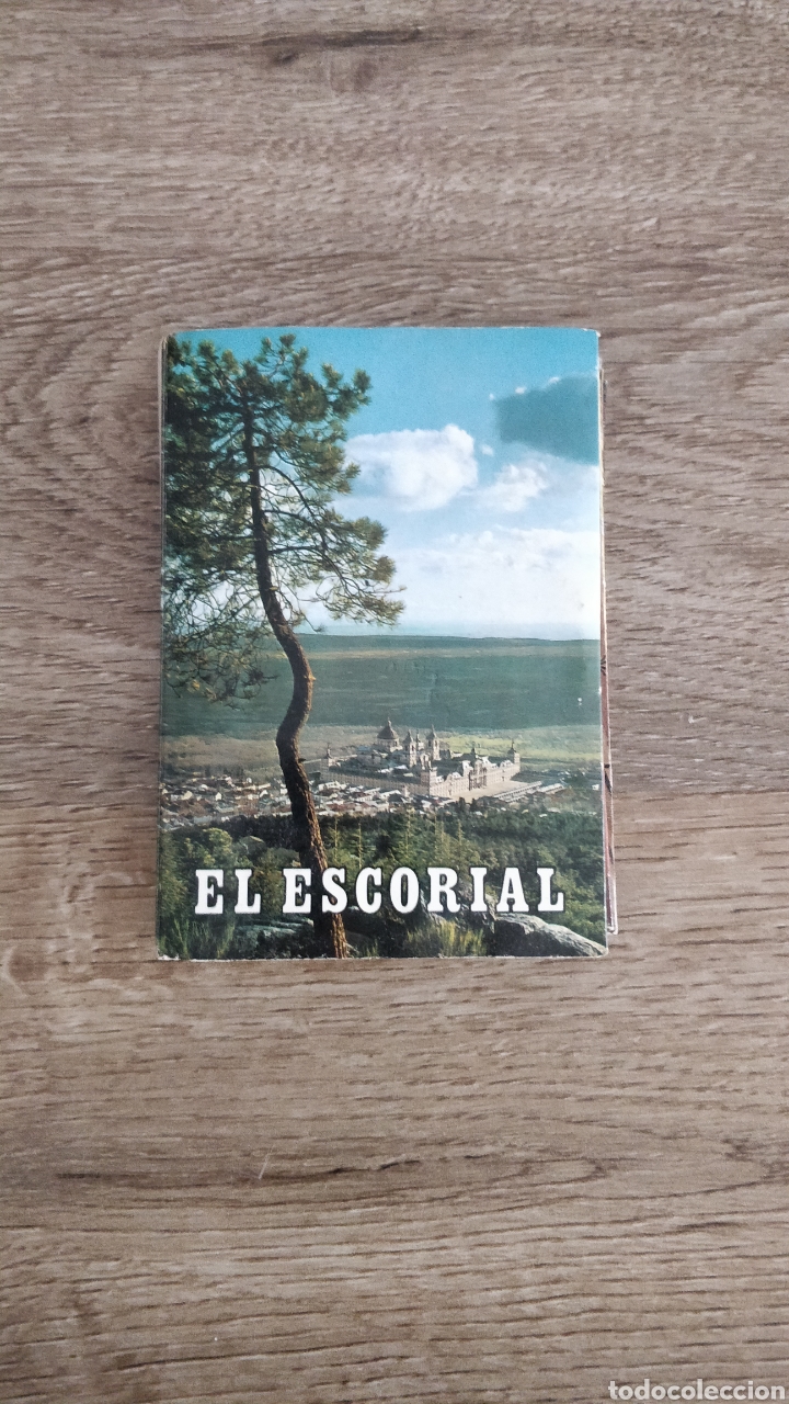 Postales: Librito desplegable de postales de El Escorial, Madrid. - Foto 1