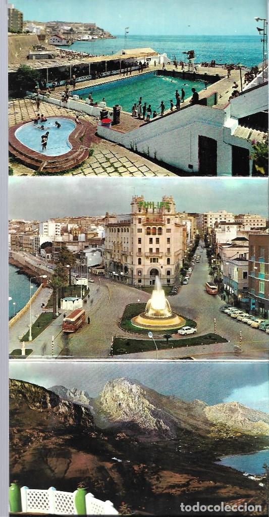 Postales: CEUTA -BLOC DE 9 POSTALES - - Foto 3