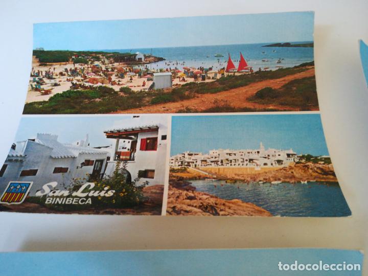 Postales: Lote 3 postales de Menorca. Mahon - Foto 2